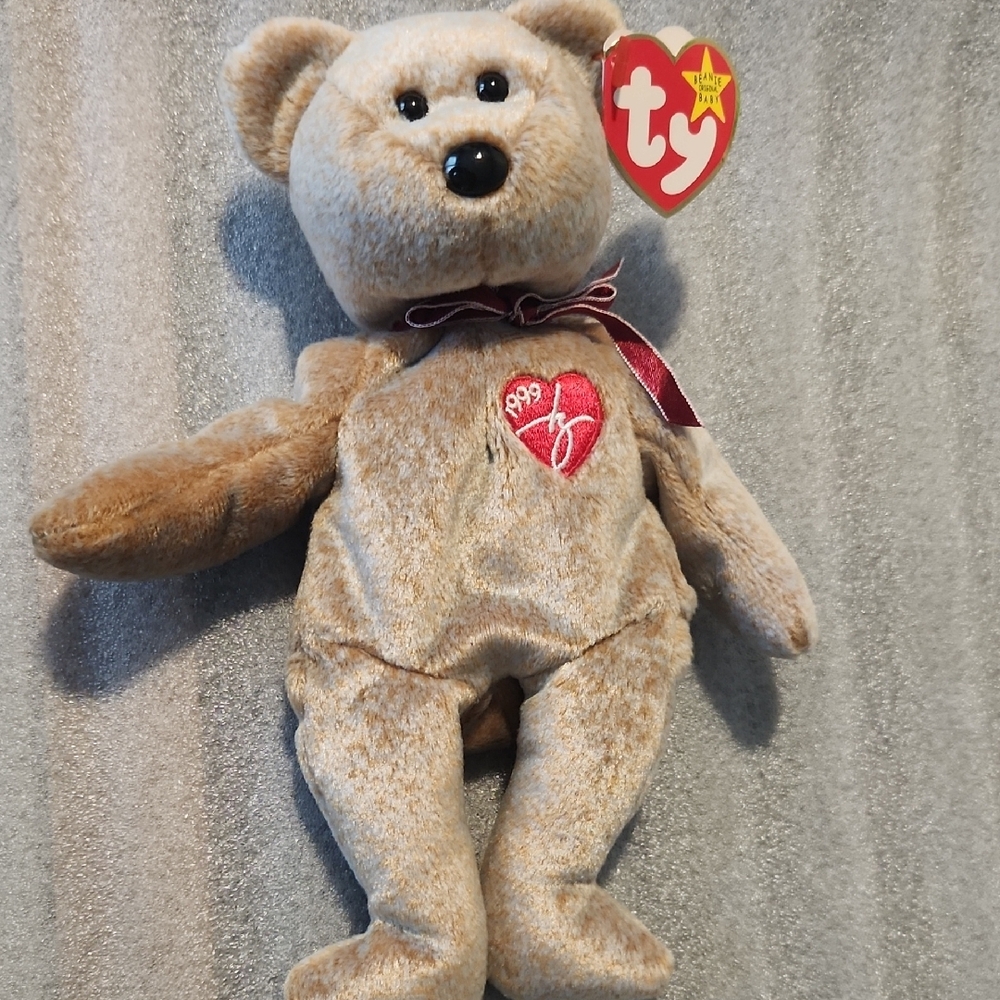 TY Beanie Baby 1999 Signature Bear Vintage